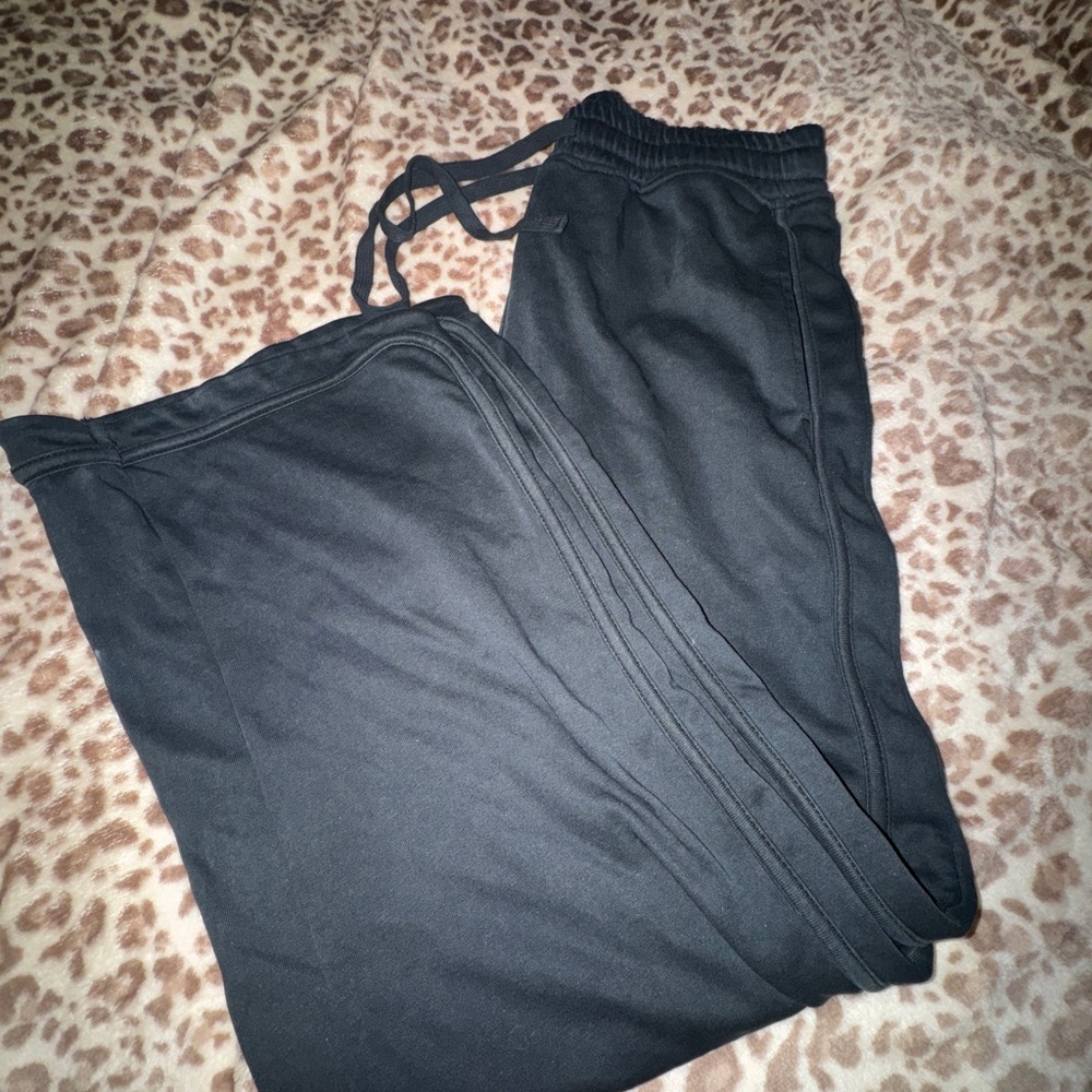 Black Drawstring Jogger Pants